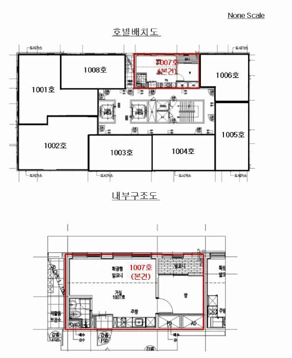 서울특별시 금천구 독산동 973-1 어반팰리스 제10층 제1007호 다세대(빌라) 경매 사진 8