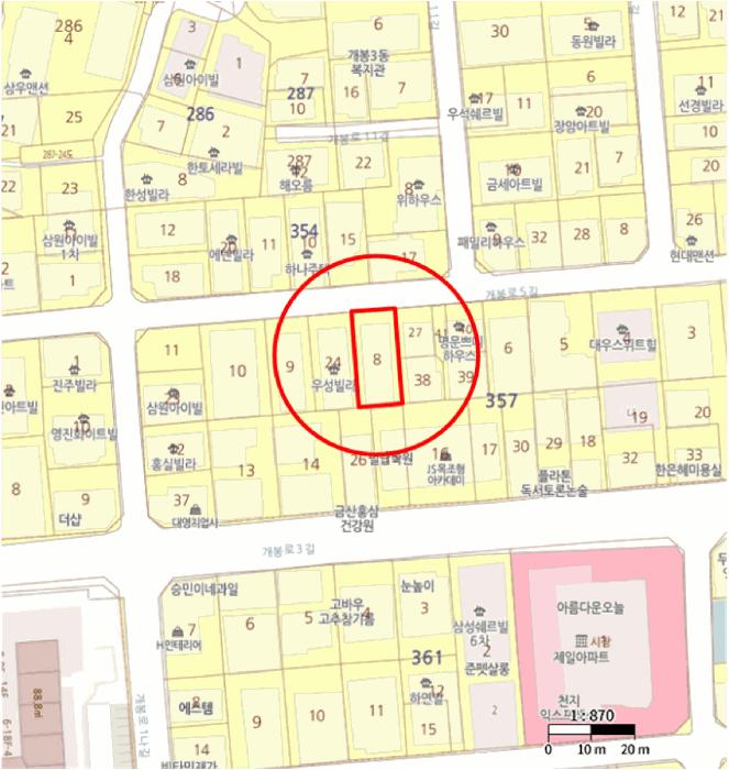서울특별시 구로구 개봉동 357-8 로얄파크뷰 제6층 제602호 다세대(빌라) 경매 사진 14