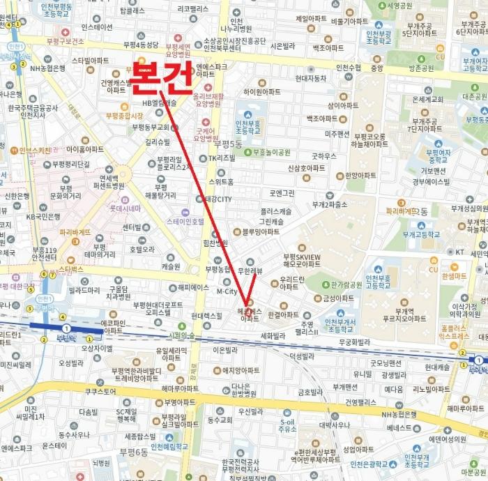 인천광역시 부평구 장제로52번길 31, 5층 501호 (부평동,서린레이크)구) 인천광역시 부평구 부평동 496-2 오피스텔 경매 사진 14