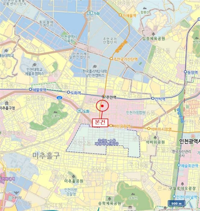 인천광역시 미추홀구 미추홀대로733번길 27, 11층1106호 (주안동,명주아르디에)구) 인천광역시 미추홀구 주안동 220-1 도시형생활주택 경매 사진 15