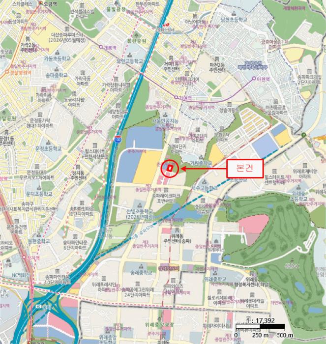 서울특별시 송파구 거여동 603-1 수아주오피스텔 1층101호 근린상가 경매 사진 22