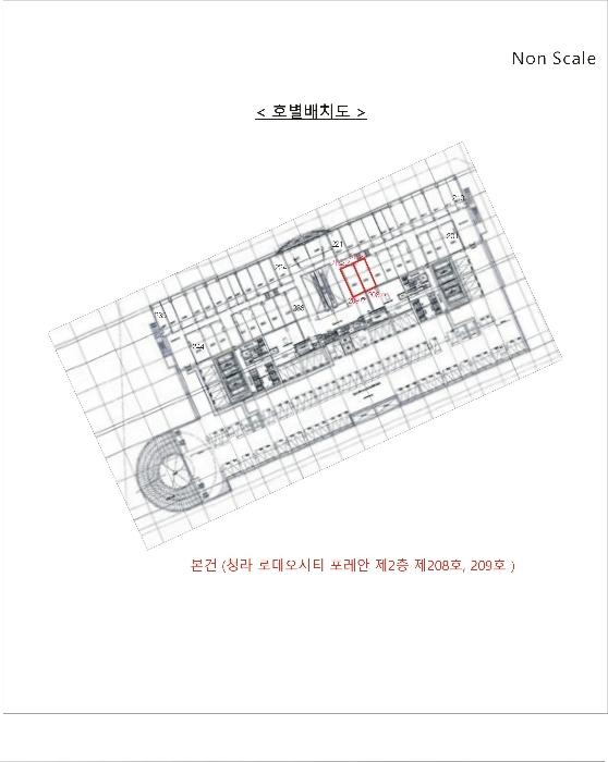 인천시 서구 경중로 20, 2층208호 (경서동,청라로데오시티포레안)구) 인천광역시 서구 경서동 0 근린상가 경매 사진 14