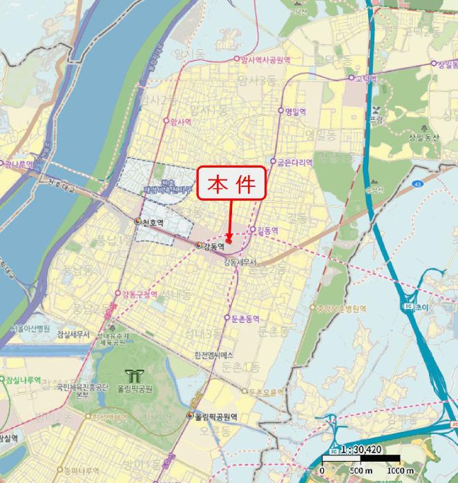 서울특별시 강동구 길동 415-16 청광플러스원큐브3차 2층207호 오피스텔 경매 사진 14