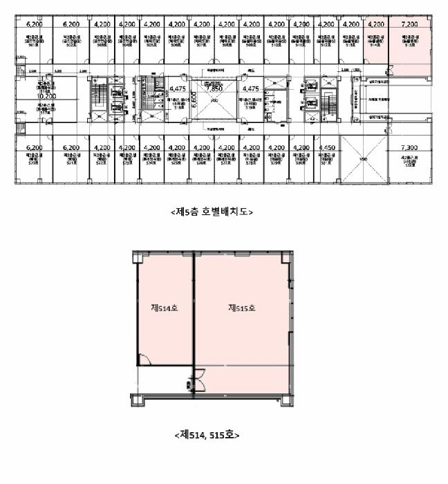 경기도 평택시 고덕동 1979-1 해모수가온타워주건축물제1동 5층515호 근린상가 경매 사진 14