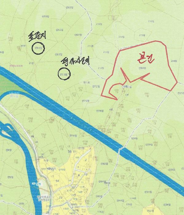 강원특별자치도 삼척시 평전동 산80 임야 경매 사진 7