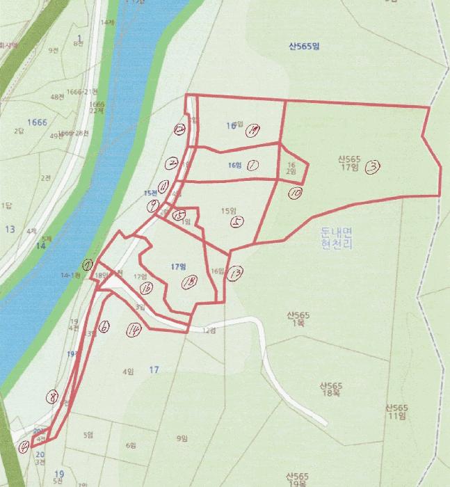 강원특별자치도 횡성군 둔내면 현천리 16 임야 경매 사진 29