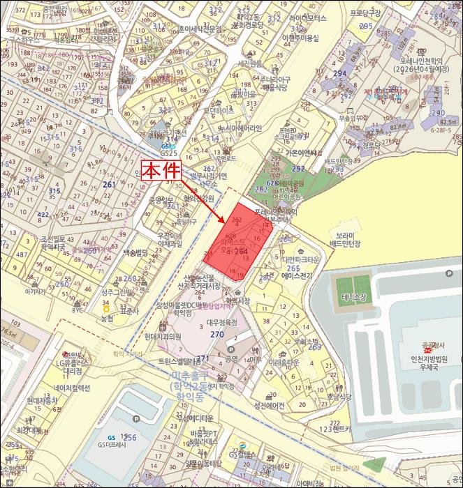 인천광역시 미추홀구 학익동 264-4 4층 409호 근린상가 경매 사진 18