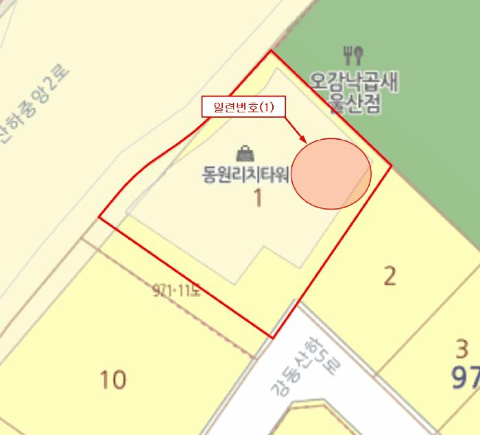 울산광역시 북구 산하동 971-1 1층108호 근린상가 경매 사진 14