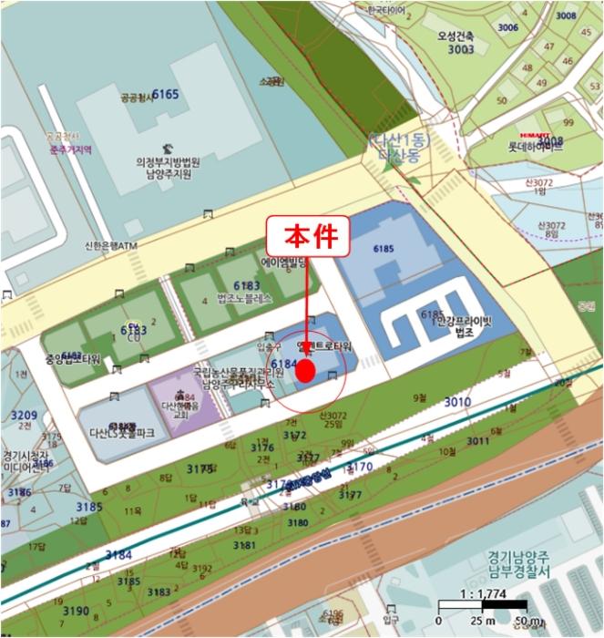 경기도 남양주시 다산중앙로82번안길 166-22, 1층119호 (다산동,엘센트로타워)구) 경기도 남양주시 다산동 6184-4 근린상가 경매 사진 9