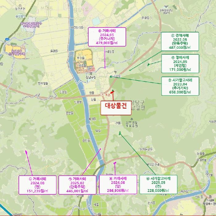 충청북도 청주시 상당구 남일면 효촌리 45-92 상가 경매 사진 22