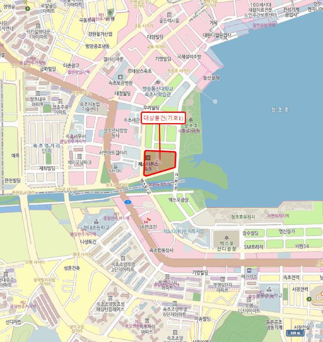 강원특별자치도 속초시 교동 1024-1 체스터톤스속초 비동 4층430호 콘도(호텔) 경매 사진 7
