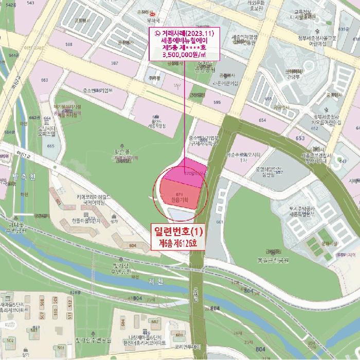 세종특별자치시 어진동 671 세종에비뉴힐비 6층6126호 근린상가 경매 사진 11