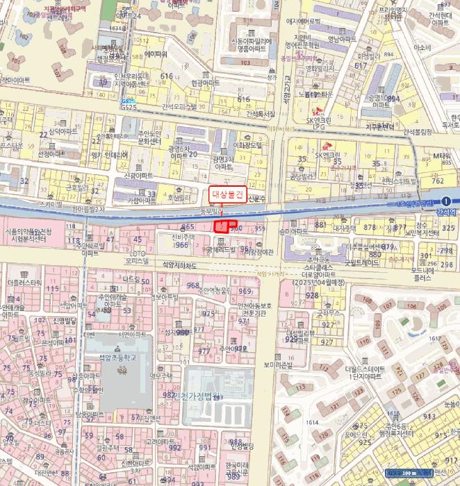 인천광역시 미추홀구 주안동 960-2 럭키플레이스 7층701호 오피스텔 경매 사진 14