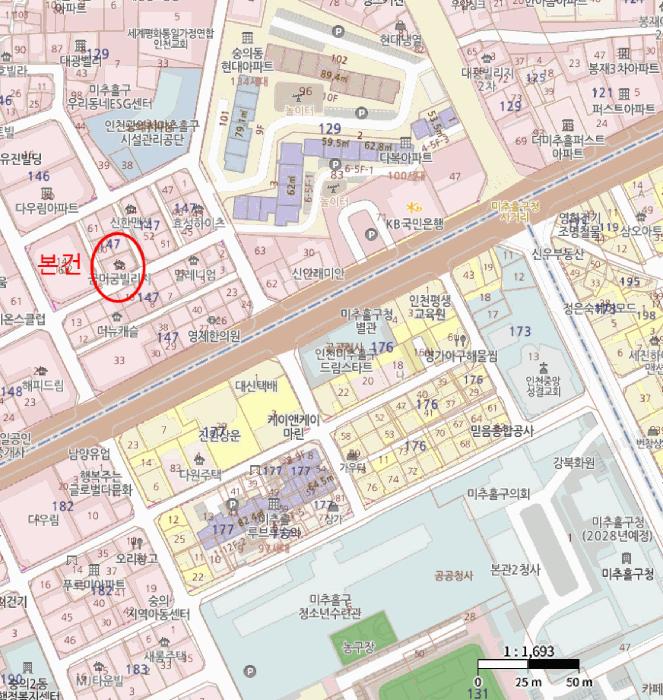 인천광역시 미추홀구 숭의동 147-58 5층501호 오피스텔 경매 사진 10