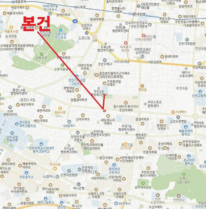 인천광역시 미추홀구 주안동 1422-1 엠버빌 4층404호 오피스텔 경매 사진 14