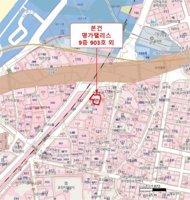 부산광역시 북구 낙동대로1762번길 7, 13층1303호 (구포동,명가팰리스)구) 부산광역시 북구 구포동 516 오피스텔 경매 사진 15