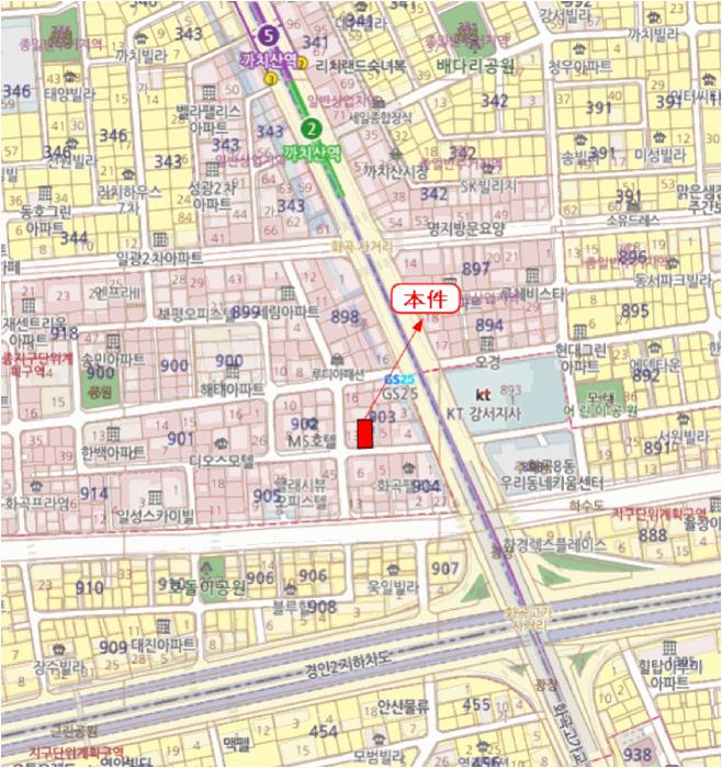 서울특별시 강서구 화곡동 903-11 케이엠파크빌 제6층 제602호 오피스텔 경매 사진 9