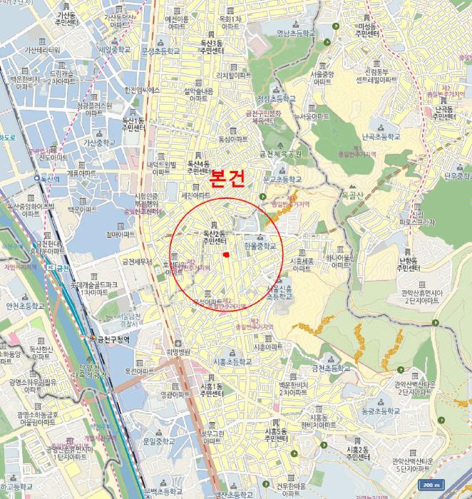 서울특별시 금천구 시흥동 860-50 혜성펠리스 제101동 제5층 제502호 다세대(빌라) 경매 사진 12