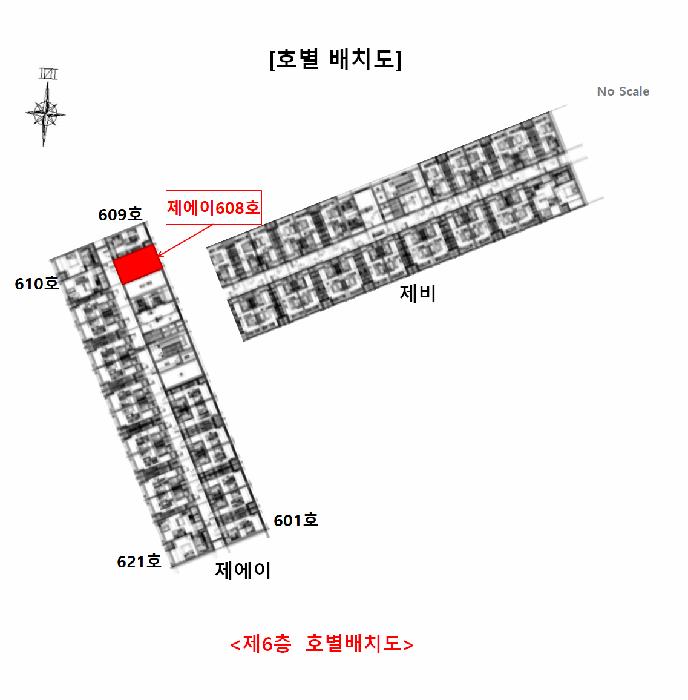 서울특별시 금천구 가산동 535-7 지밸리하우스디어반 제6층 제에이608호 오피스텔 경매 사진 12