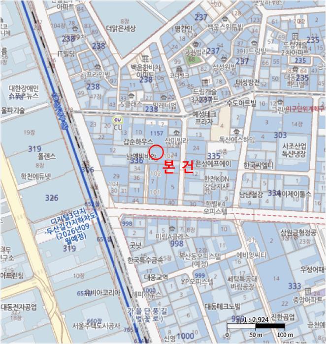 서울특별시 금천구 독산동 336-8 미림에이클래스 제101동 제7층 제703호 오피스텔 경매 사진 10