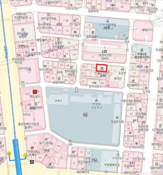 인천광역시 부평구 부평대로104번길 36, 5층503호 (부평동,신대림아파트)구) 인천광역시 부평구 부평동 438-26 아파트 경매 사진 10