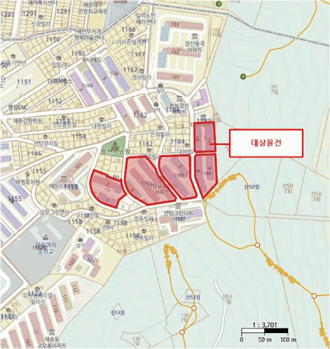 부산광역시 해운대구 재송동 1160-12 센텀글로리아 11동 1층107호 아파트 경매 사진 12