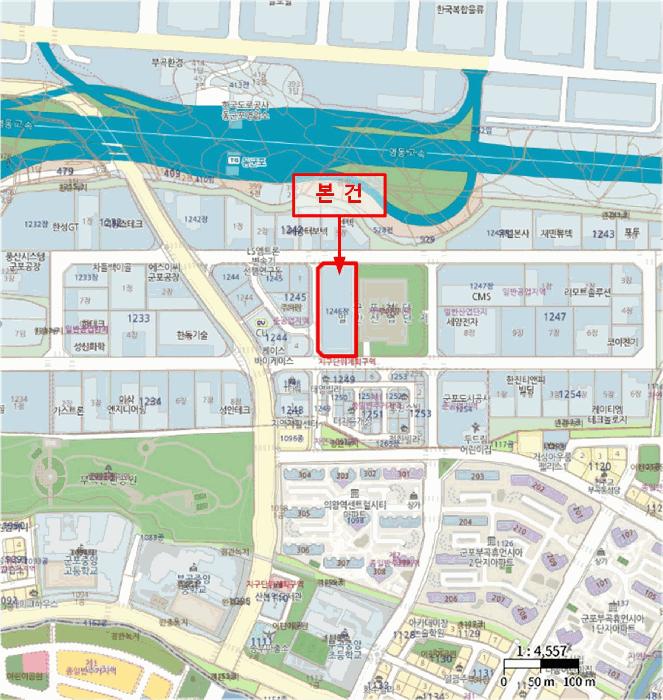 경기도 군포시 부곡동 1246 군포에이스더블유밸리지식산업센터 10층1028호 아파트형공장 경매 사진 17