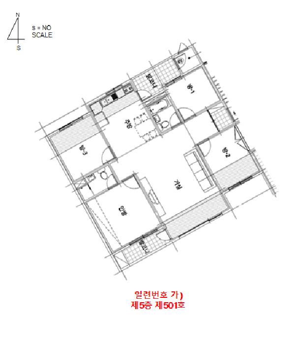 서울특별시 구로구 궁동 184-6 대명하이빌 제5층 제501호 아파트 경매 사진 8