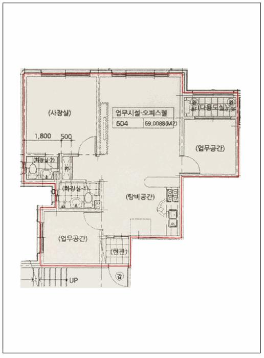 충청남도 천안시 동남구 오룡동 127-3 6층 604호 오피스텔 경매 사진 9