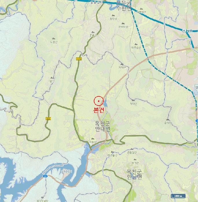 충청북도 옥천군 안내면 서대리 75-3 전 경매 사진 9