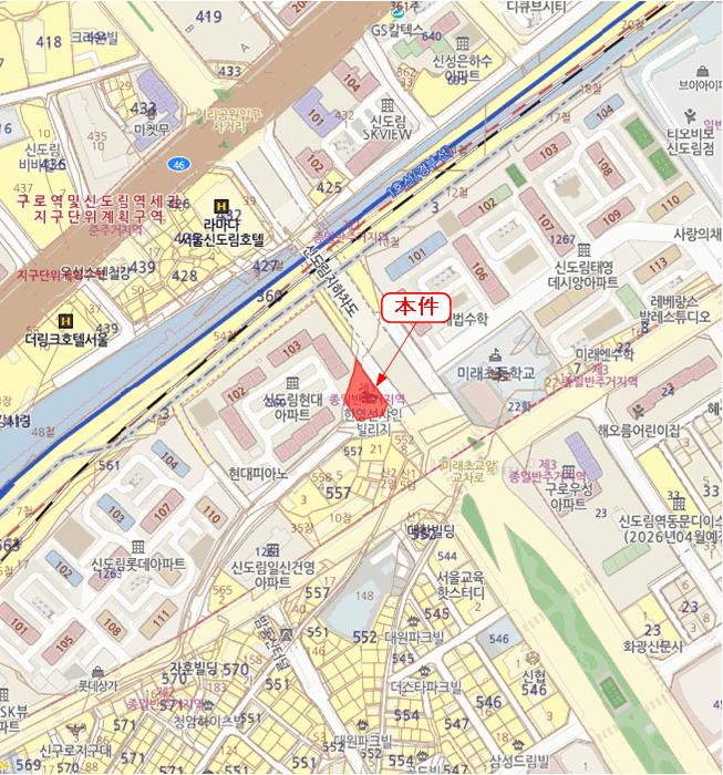서울특별시 구로구 구로동 3-81 한영선샤인빌리지103 제6층 제602호 오피스텔 경매 사진 9