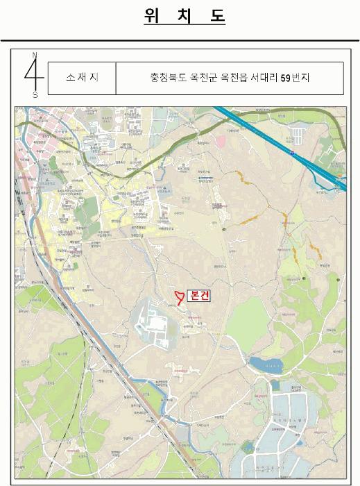 충청북도 옥천군 옥천읍 서대리 59 과수원 경매 사진 7