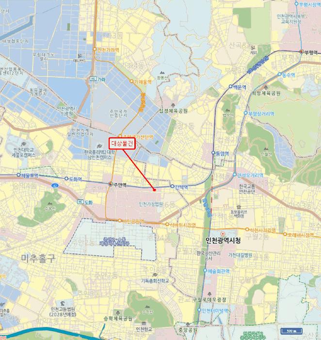 인천광역시 미추홀구 주안동 961-5 씨티프라임아파트 3층304호 오피스텔 경매 사진 11