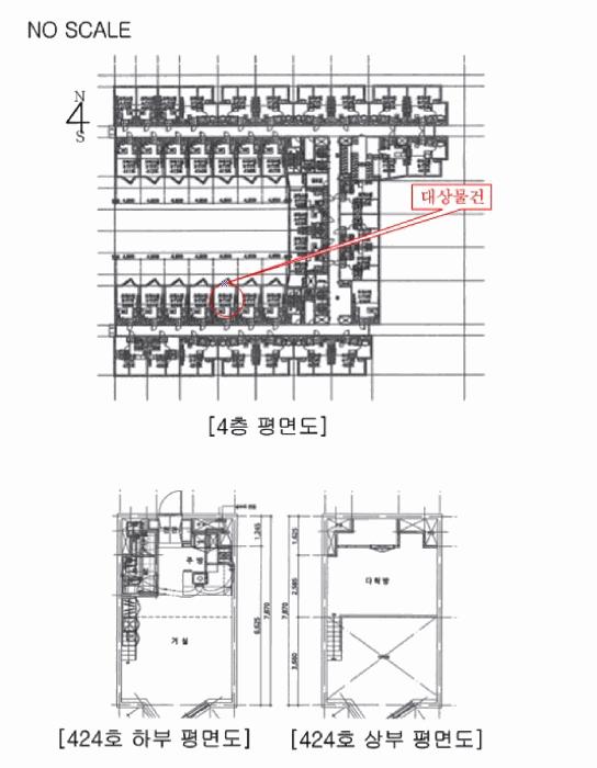 충청북도 청주시 흥덕구 복대동 288-62 대농지구롯데캐슬시티 4층424호 오피스텔 경매 사진 10