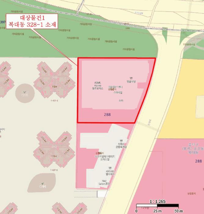 충청북도 청주시 흥덕구 복대동 288-62 대농지구롯데캐슬시티 4층424호 오피스텔 경매 사진 11