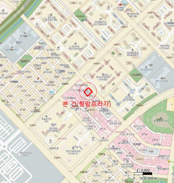 경상남도 양산시 물금읍 범어리 2711-3 청암프라자 4층402호 근린상가 경매 사진 13