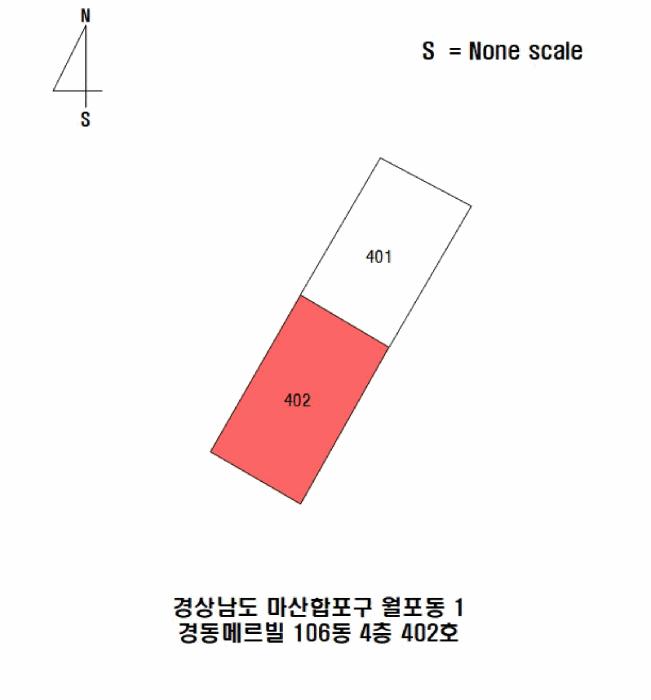 경상남도 창원시 마산합포구 월포동 1 경동메르빌 106동 4층402호 아파트 경매 사진 5