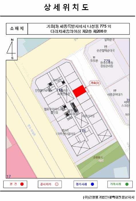 세종특별자치시 고운동 1720 에셀프라자 1층113호 근린상가 경매 사진 43