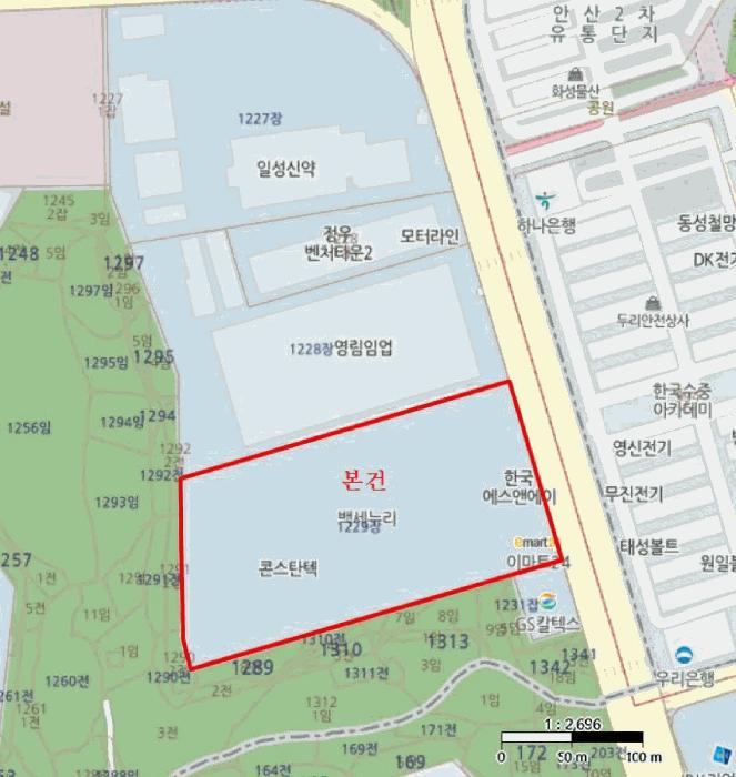 경기도 안산시 단원구 신길동 1229 리드스마트스퀘어지식산업센터 1층씨비-129호 근린상가 경매 사진 23