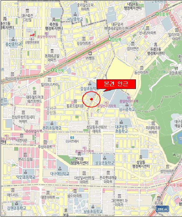 대구광역시 달서구 감삼동 207-17 근린주택 경매 사진 17