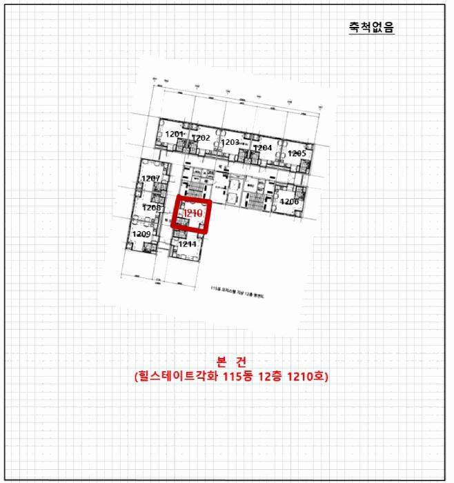 광주광역시 북구 각화동 594 힐스테이트각화 115동 12층1210호 오피스텔 경매 사진 8