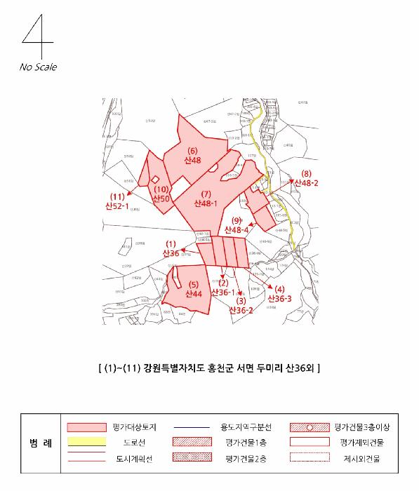 강원특별자치도 홍천군 서면 두미리 산36 임야 경매 사진 45
