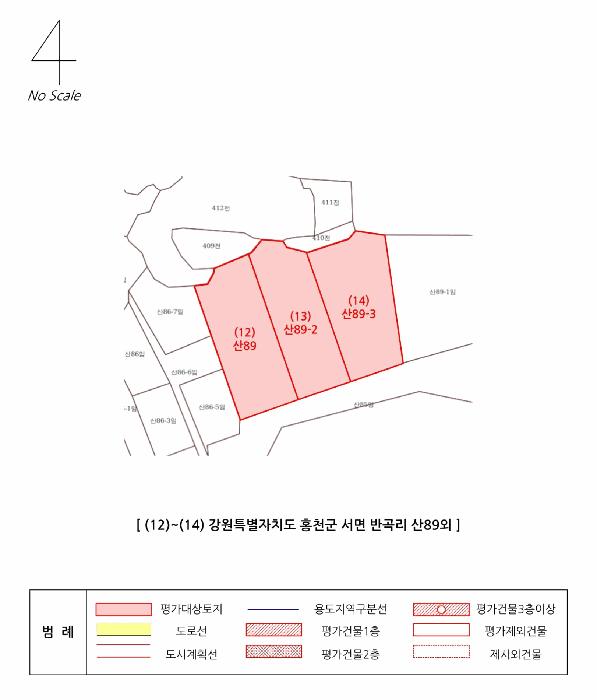 강원특별자치도 홍천군 서면 반곡리 산89 임야 경매 사진 46