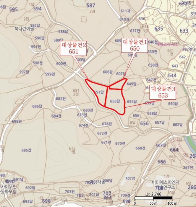 충청북도 음성군 음성읍 한벌리 650 답 경매 사진 13