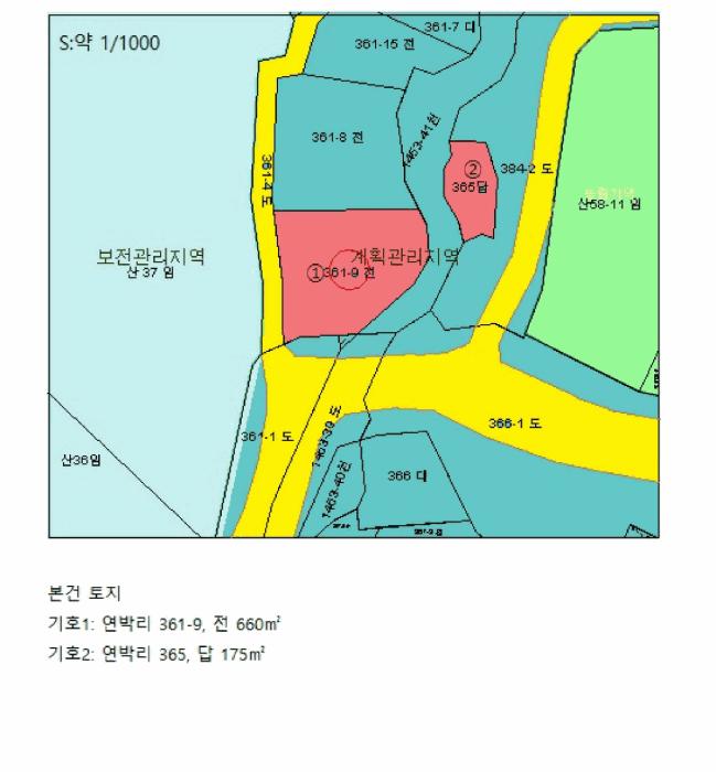 충청북도 제천시 봉양읍 연박리 365 답 경매 사진 13