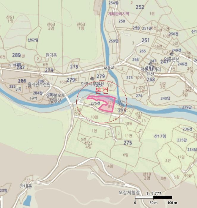 충청북도 제천시 백운면 덕동리 275-8 임야 경매 사진 21