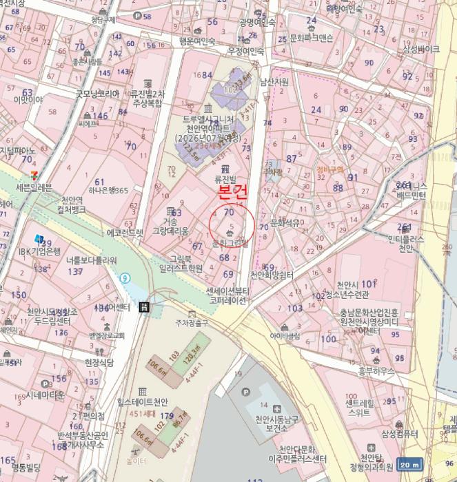 충청남도 천안시 동남구 문화동 70-5 3층305호 다세대(빌라) 경매 사진 17
