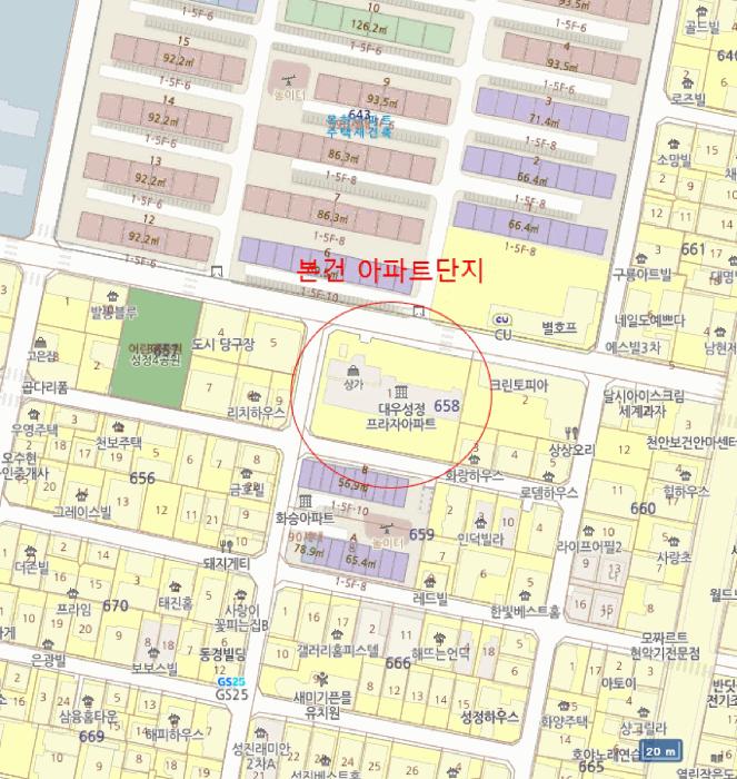 충청남도 천안시 서북구 성정동 658-1 대우성정프라자아파트 상가동 13층1308호 아파트 경매 사진 14