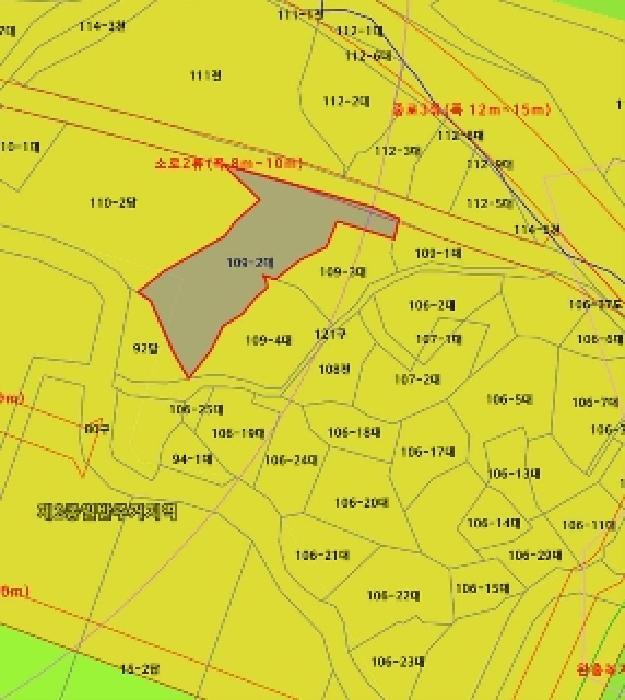 충청남도 천안시 서북구 입장면 상장리 109-2 대지 경매 사진 19