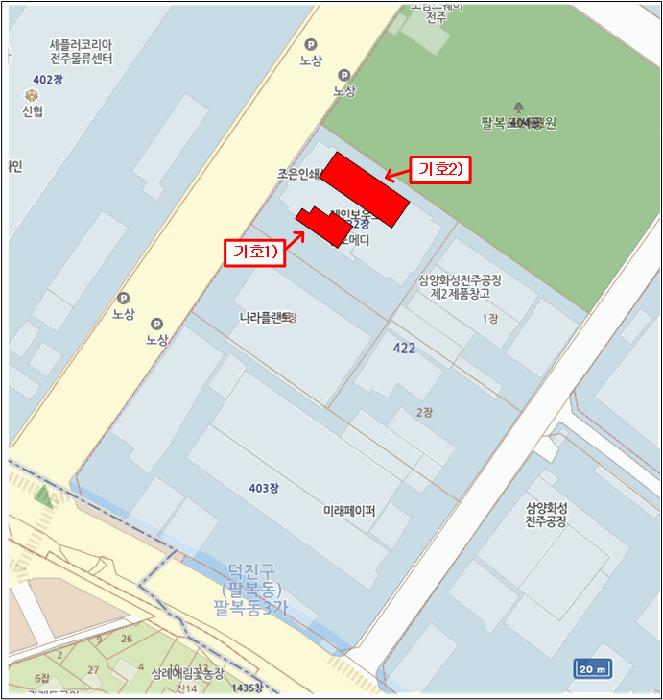 전북특별자치도 전주시 덕진구 팔복동3가 422 1층101호 아파트형공장 경매 사진 40